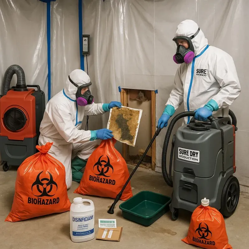 Contaminated Water Handling Protocols process in Ridge, NY