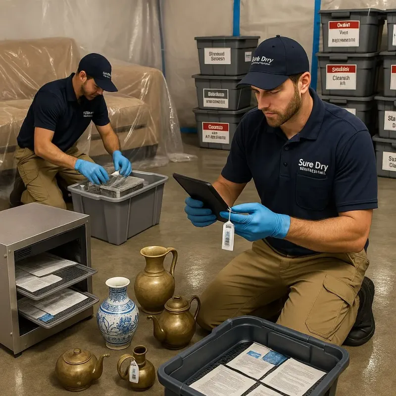 Content Protection and Restoration process in Ridge, NY