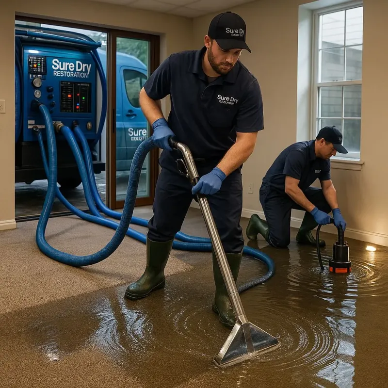 Water Extraction and Removal process in Ridge, NY